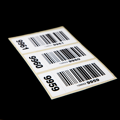 Image of a barcode label