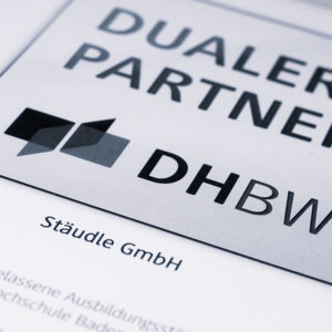 Picture of DHBW certificate