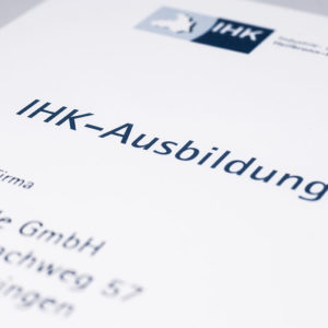 Picture of IHK certificate